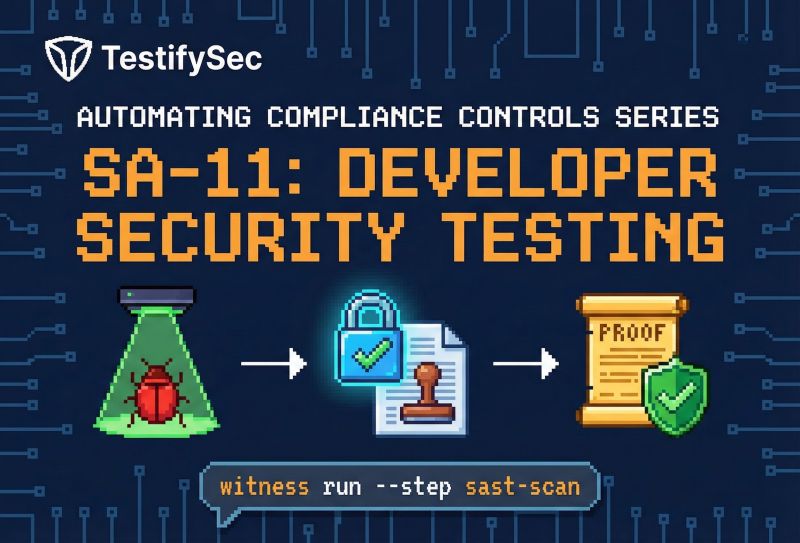 Cryptographic evidence for compliance — beyond trust me, we ran the security scan